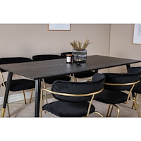 Venture Home Matgrupp Dipp med stolarna Arrow