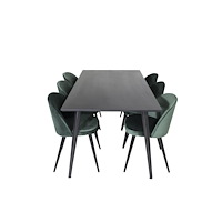 Venture Home Matgrupp Dipp med stolarna Velvet