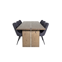 Venture Home Logger Rektangulär Matgrupp