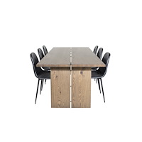 Venture Home Logger Rektangulär Matgrupp