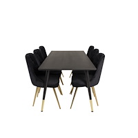 Venture Home Matgrupp Dipp med stolarna Velvet Deluxe