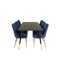 Venture Home Matgrupp Dipp med stolarna Velvet Deluxe