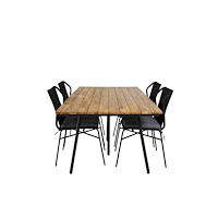 Venture Home Chan Rektangulär Matgrupp