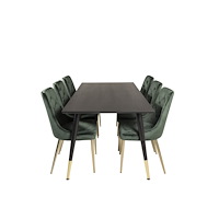 Venture Home Matgrupp Dipp med stolarna Velvet Deluxe