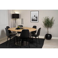 Venture Home Matgrupp Cirebon med stolarna Polar