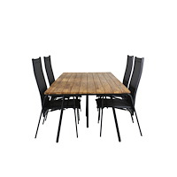 Venture Home Chan Rektangulär Matgrupp
