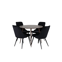 Venture Home Plaza Rund Matgrupp