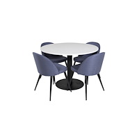 Venture Home Matgrupp Razzia med stolarna Velvet