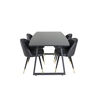 Venture Home Matgrupp Inca med stolarna Velvet