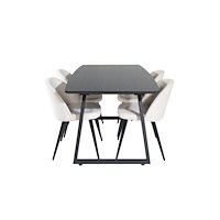 Venture Home Matgrupp Inca med stolarna Velvet