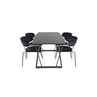 Venture Home Matgrupp Inca med stolarna Arrow