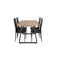Venture Home Matgrupp Inca med stolarna Slim
