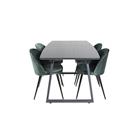 Venture Home Matgrupp Inca med stolarna Velvet