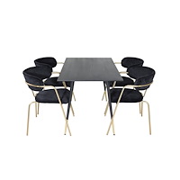 Venture Home Matgrupp Dipp med stolarna Arrow