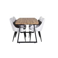 Venture Home Matgrupp Inca med stolarna Plaza