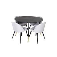 Venture Home Matgrupp Dipp med stolarna Velvet
