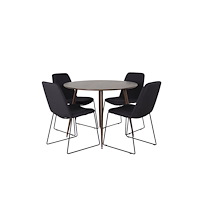 Venture Home Plaza Rund Matgrupp