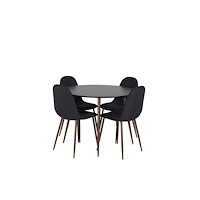 Venture Home Matgrupp Plaza med stolarna Polar