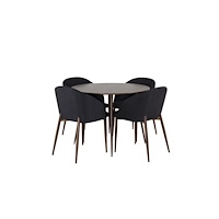 Venture Home Plaza Rund Matgrupp