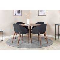 Venture Home Plaza Rund Matgrupp