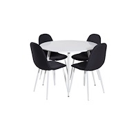Venture Home Matgrupp Plaza med stolarna Polar