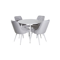 Venture Home Matgrupp Plaza med stolarna Velvet Deluxe