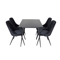 Venture Home Matgrupp Silar med stolarna Velvet Deluxe