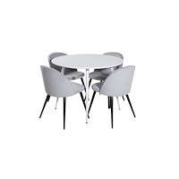 Venture Home Matgrupp Plaza med stolarna Velvet