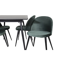 Venture Home Matgrupp Silar med stolarna Velvet