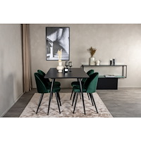 Venture Home Matgrupp Silar med stolarna Velvet