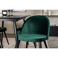 Venture Home Matgrupp Silar med stolarna Velvet