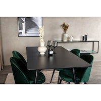 Venture Home Matgrupp Silar med stolarna Velvet