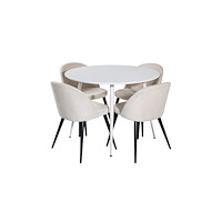 Venture Home Matgrupp Plaza med stolarna Velvet