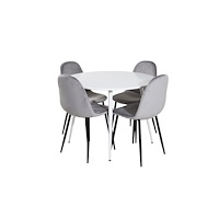 Venture Home Matgrupp Plaza med stolarna Polar