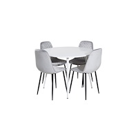 Venture Home Matgrupp Plaza med stolarna Polar