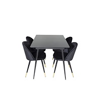 Venture Home Matgrupp Silar med stolarna Velvet