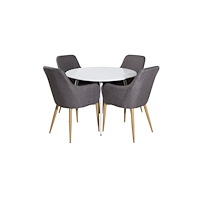 Venture Home Plaza Rund Matgrupp