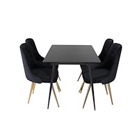 Venture Home Matgrupp Silar med stolarna Velvet Deluxe
