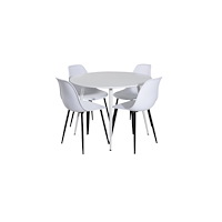 Venture Home Matgrupp Plaza med stolarna Polar