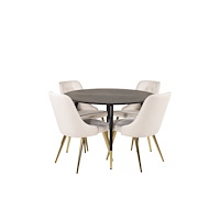 Venture Home Matgrupp Dipp med stolarna Velvet Deluxe