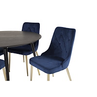 Venture Home Matgrupp Dipp med stolarna Velvet Deluxe