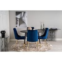 Venture Home Matgrupp Dipp med stolarna Velvet Deluxe