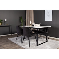 Venture Home Estelle Rektangulär Matgrupp