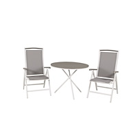 Venture Home Matgrupp Parma med stolarna Albany