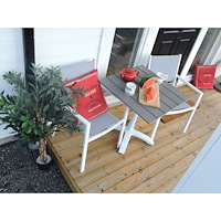 Venture Home Matgrupp Colorado med stolarna Copacabana