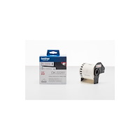 Brother Etikett BROTHER DK22251 62mm svart/röd