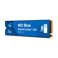 SANDISK WD Blue SN5000 WDS100T4B0E - SSD - 1 TB - PCIe 4.0 x4 (NVMe)