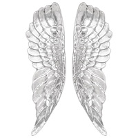 vidaXL vingar silver 91x31x5 cm Aluminium