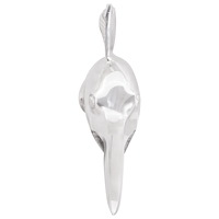 vidaXL Väggmonterad Svärdfisk Silver 91x8x26 cm i Aluminium