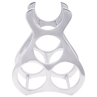 vidaXL Vinhylla Silver 23x14x28 cm Aluminium